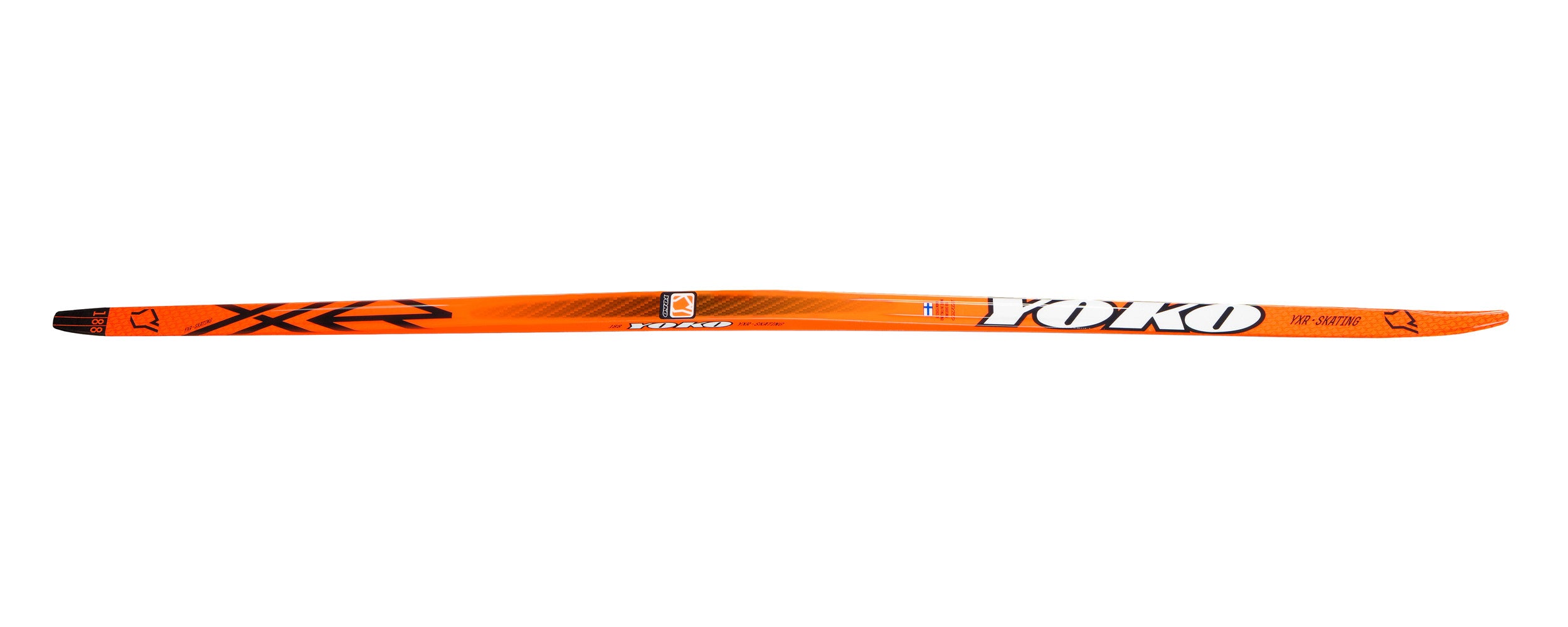スキー YOKO YXR-SKATING WET JR 170 Yoko YXR Skating Carbon BTP Wet Ski - Finn Sisu